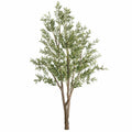 Arbre artificiel 180 cm feuillage synthétique vert décoration intérieure