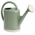 Arrosoir 10 L en plastique vert sauge avec pommeau pour jardinage extérieur